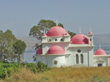 Greek Orthodox church at Capernaum