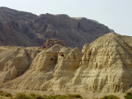 Judean wilderness above the Dead Sea