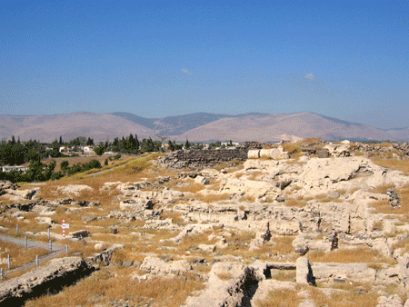 Beth Shean sat over the cross roads of the most important trade routes