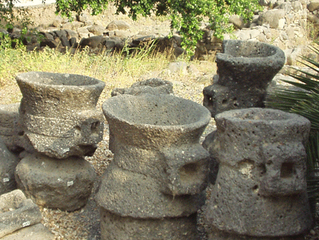 Millstones manufactured at Capernaum -- See Luke 17