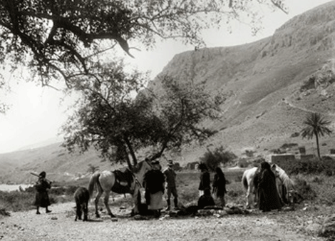 Photo of Magdala in late 19th century