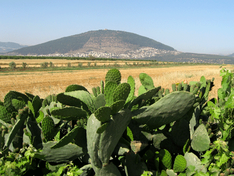 Nain lies a few miles SE of Mount Tabor