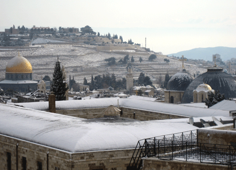 Dome of the Rock and the Holy Sepulcher Church