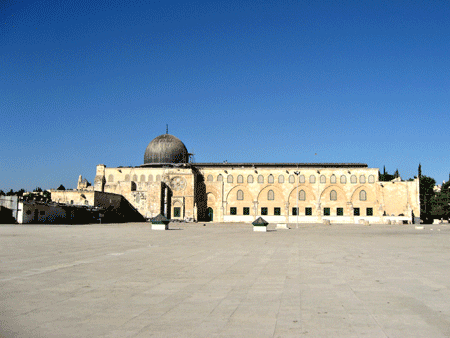 Beneath the pavement all the way to the Al Aqsa Mosque lies the fabled Solomon's Stables