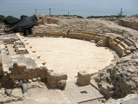 6th century theater excavated in Tiberias