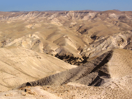 Wilderness of Judea by Wadi Kelt
