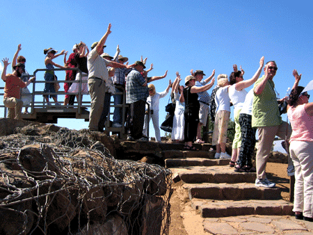 Praying for peace over the "road to Damascus"